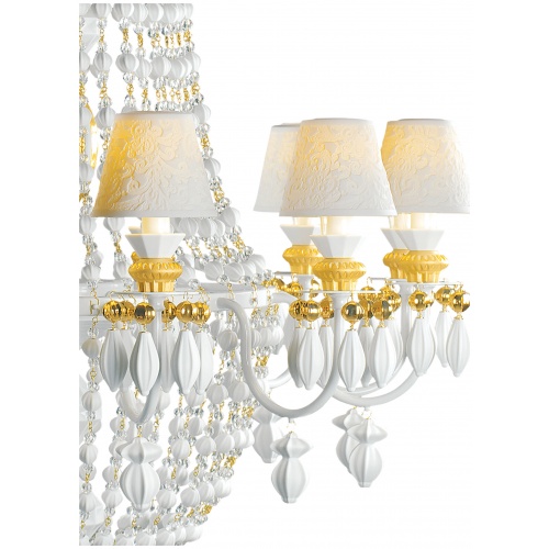 Winter Palace 12 Lights Chandelier. Golden Luster (CE/UK) 5