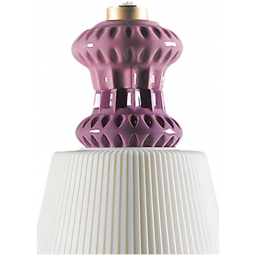 Belle de Nuit Ceiling Lamp with Lithophane. Pink (CE/UK) 7