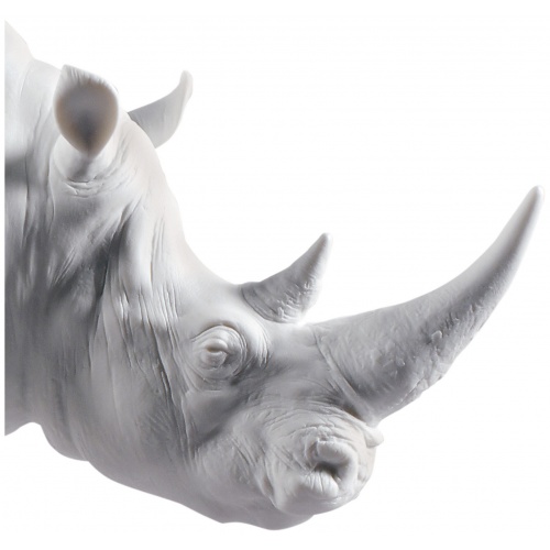 White Rhino Figurine. Matt 6