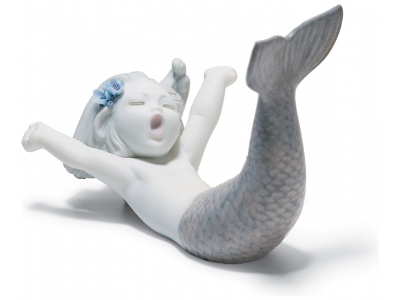 Waking up at Sea Mermaid Figurine