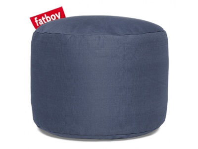 Point Stonewashed Ottoman Blue