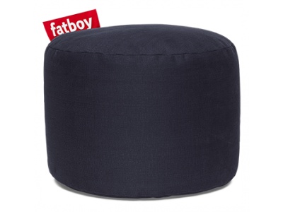 Point Stonewashed Ottoman Dark Blue