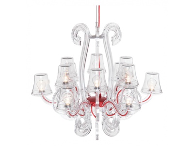 Rockcoco 12.0 Chandelier Transparent