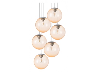 Spheremaker Ceiling light Light orange