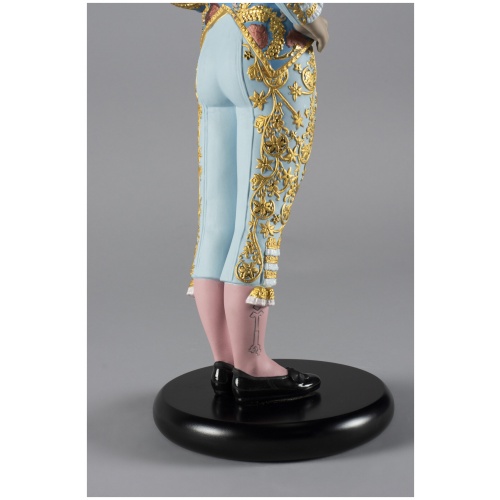 Bullfighter Figurine. Blue. Limited Edition 8