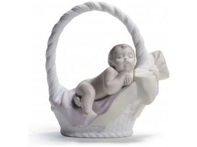 Newborn Girl Figurine