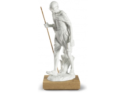 Mahatma Gandhi Figurine. White