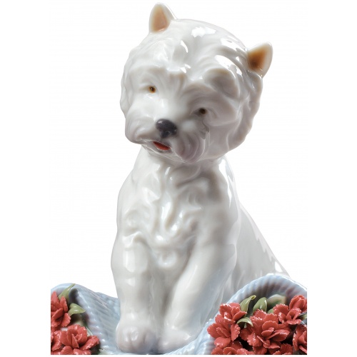 Playful Character Dog Figurine Type 164 5