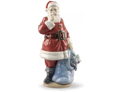 Santa is here Figurine