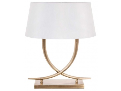 Iva Antique Brass Table Lamp