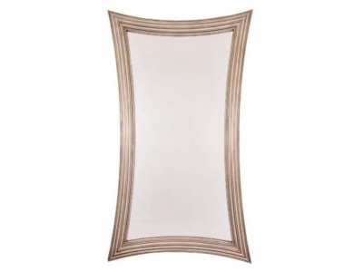 Large Bowed Mirror