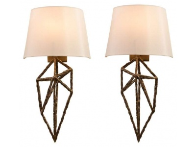 Lyra, pair of wall lamps