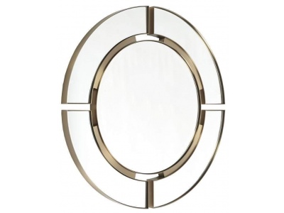 Marcoles Mirror – Brushed Brass