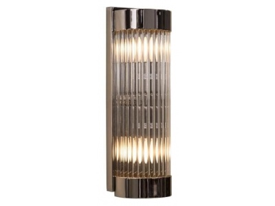 Nasir, wall lamp in nickel finish