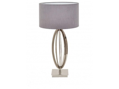 Olive Nickel Table Lamp