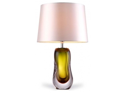 Ottavia, olive green glass table lamp (base only)