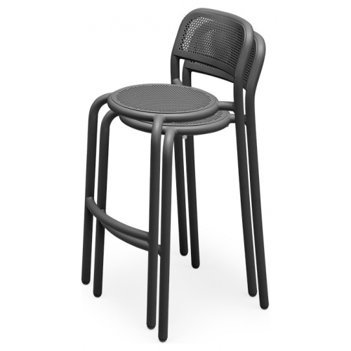 Toní Barfly bar chair Anthracite 8