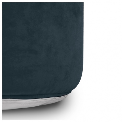 Point Velvet Ottoman Petrol 8