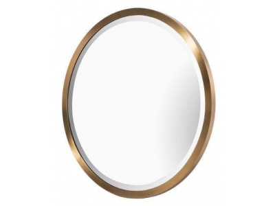 Rabou Brass Finish Mirror