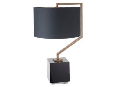 Thomas Griem Cyclone Antique Brass Finish Table Lamp