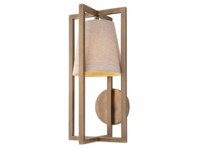 Thomas Griem Hurricane Antique Brass Wall Lamp