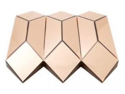 Thomas Griem Origami Mirror Copper